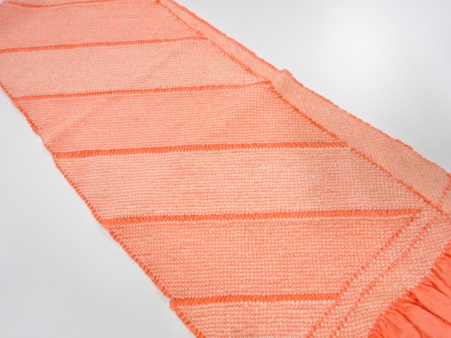 正絹　振袖用　絞り帯揚げ